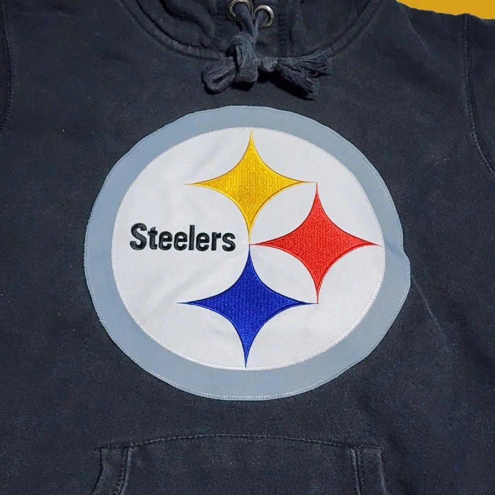 Pittsburgh Steelers Black Pullover Hoodie